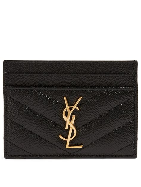 matches ysl card holder|ysl card holder used.